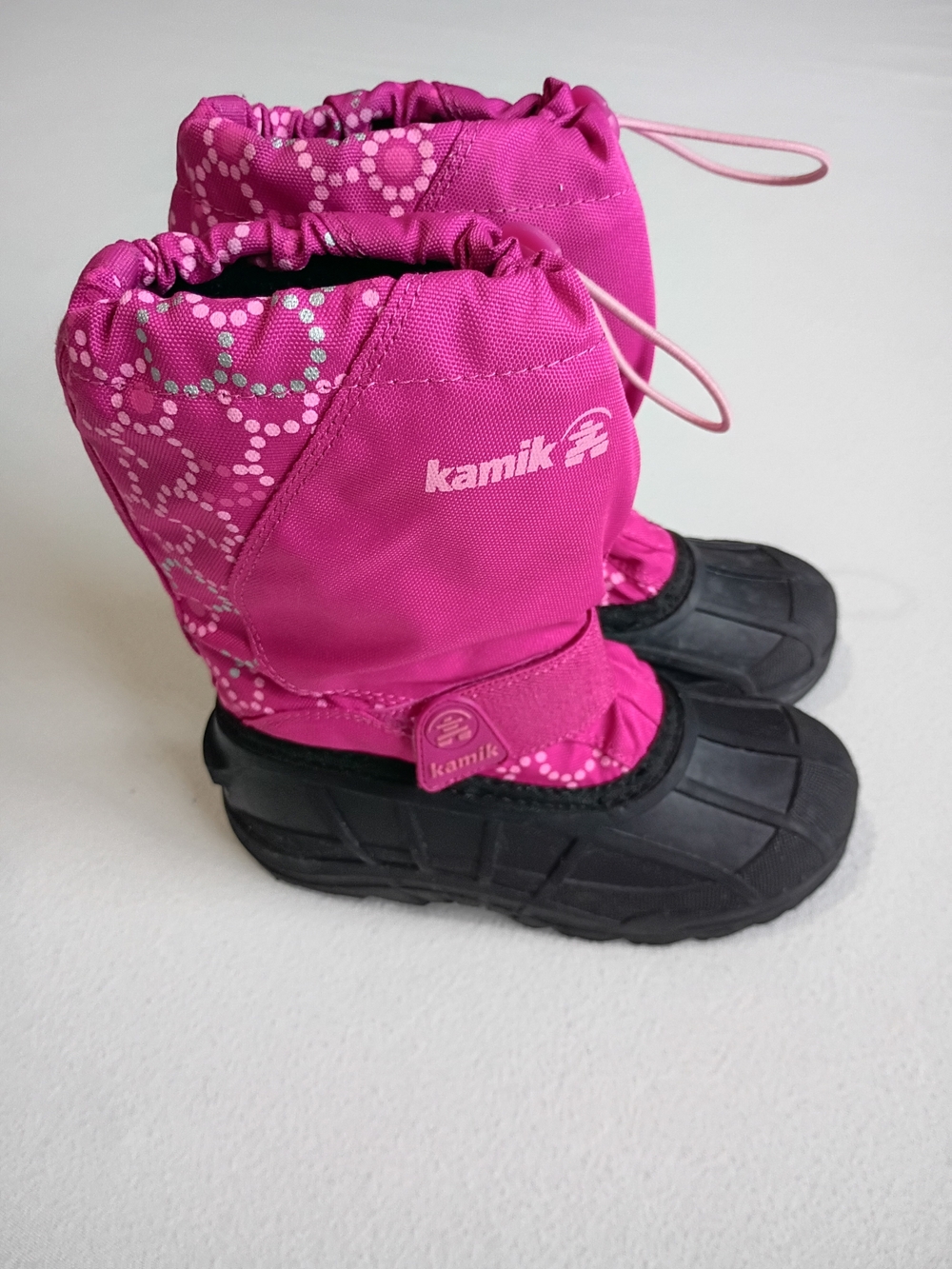 Kamik Pink Kids Winter Snow Boots Size 13